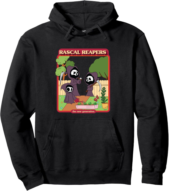 Rascal Reapers - The New Generation - Funny Grim Reaper Pullover Hoodie