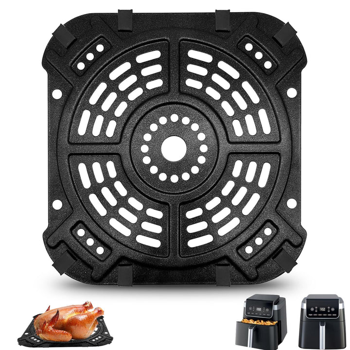 GXF Grillplatte für Heissluftfritteuse für Ninja AF180UK Air Fryer Pro XL 6-in-1 6.2L, 21.6x20.3 cm