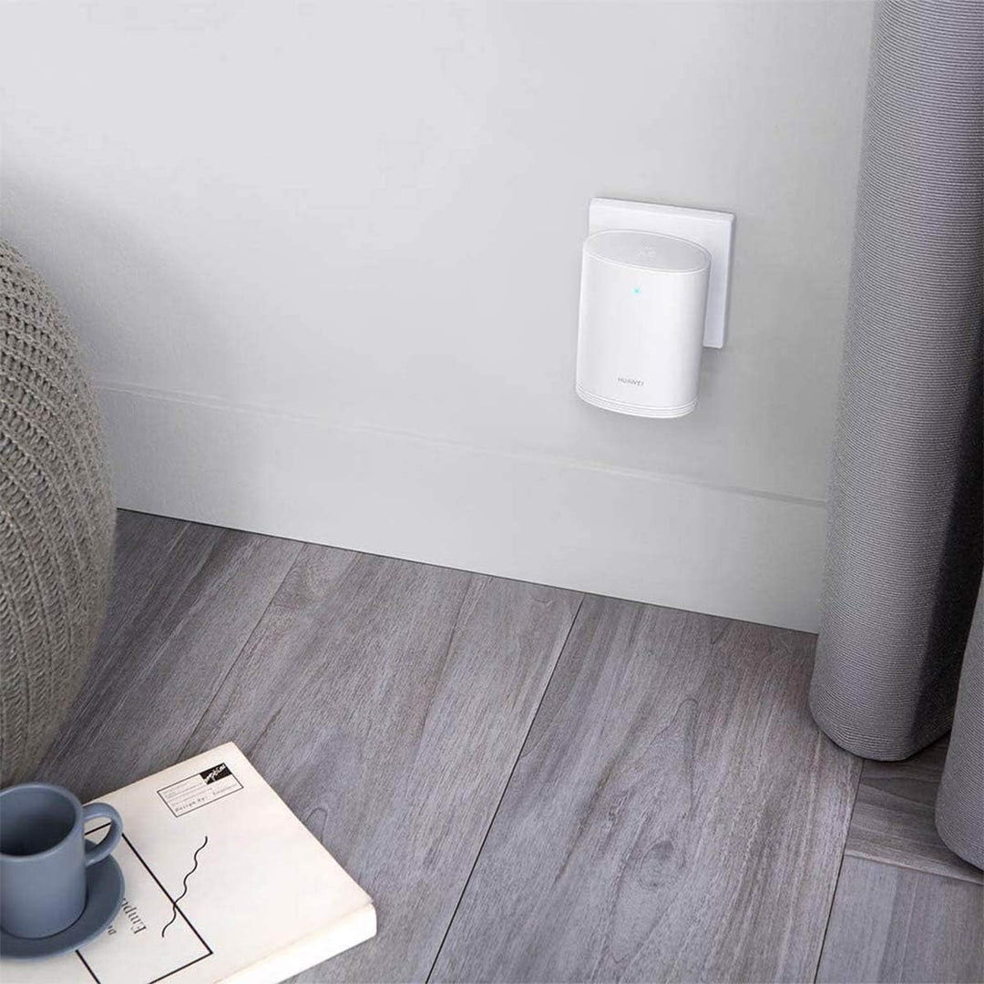 HUAWEI Wi-Fi Q2 Pro (1 Basis + 1 Satellit), Powerline WLAN Mesh Set (1200Mbits+1000Mbits, inkl. Plug