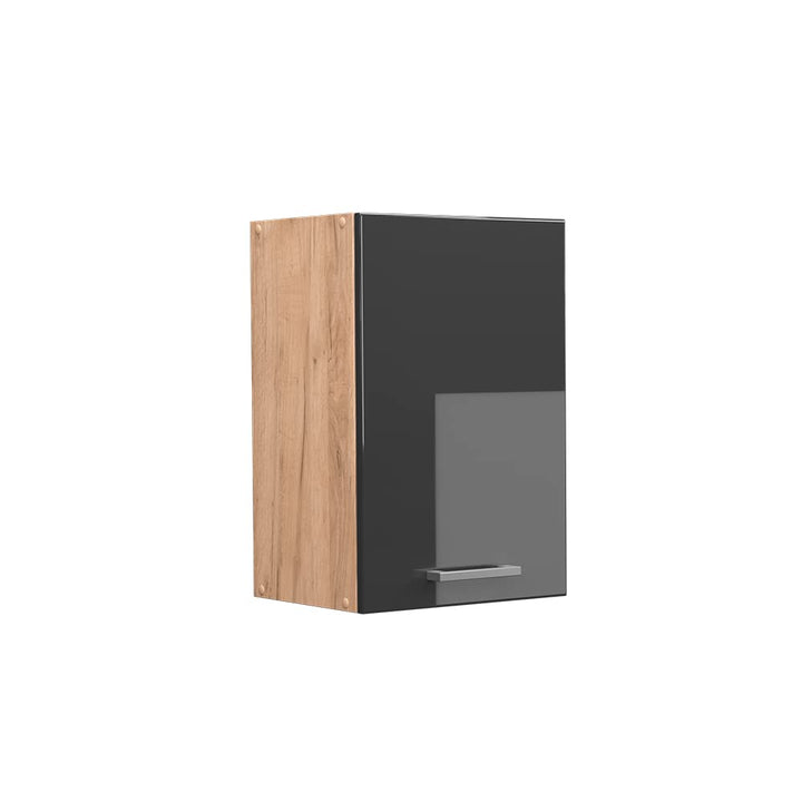 Vicco Hängeschrank R-Line, Anthrazit Hochglanz/Goldkraft Eiche, 40 cm Anthrazit Hochglanz Hängeschra