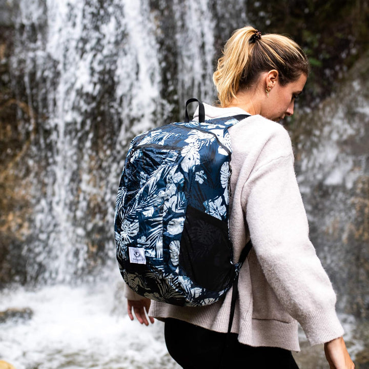 4Monster Faltbarer Rucksack Ultra Leicht, Unisex Tagesrucksack Outdoor, Wasserdichter Wanderrucksack