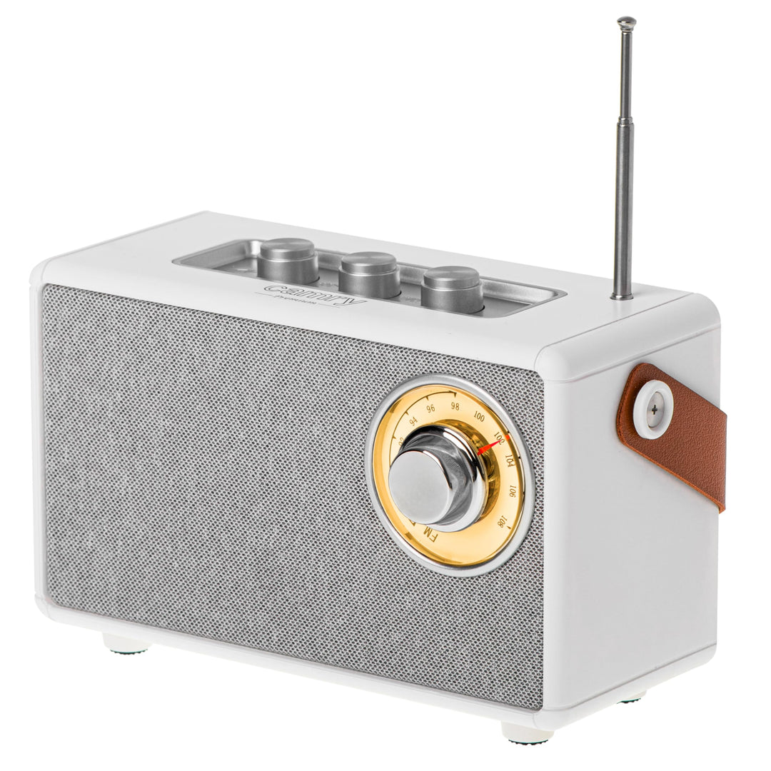 Camry CR 1902 White Radio FM mit Bluetooth