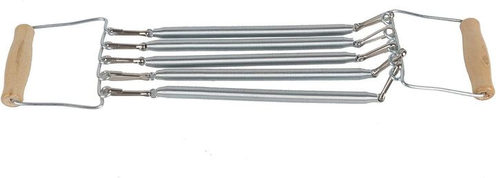 Brust-Expander, Holzgriff-Brust-Expander mit Hoher Elastizität, Abnehmbarer Federentwickler, Heimmus