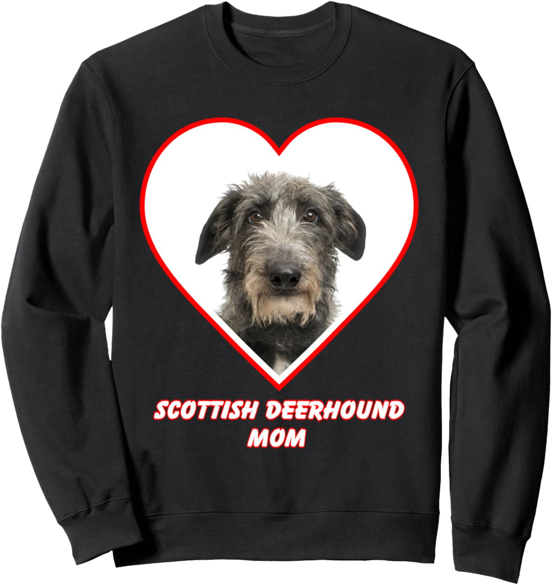 Scottish Deerhound Dog Mom Sweatshirt