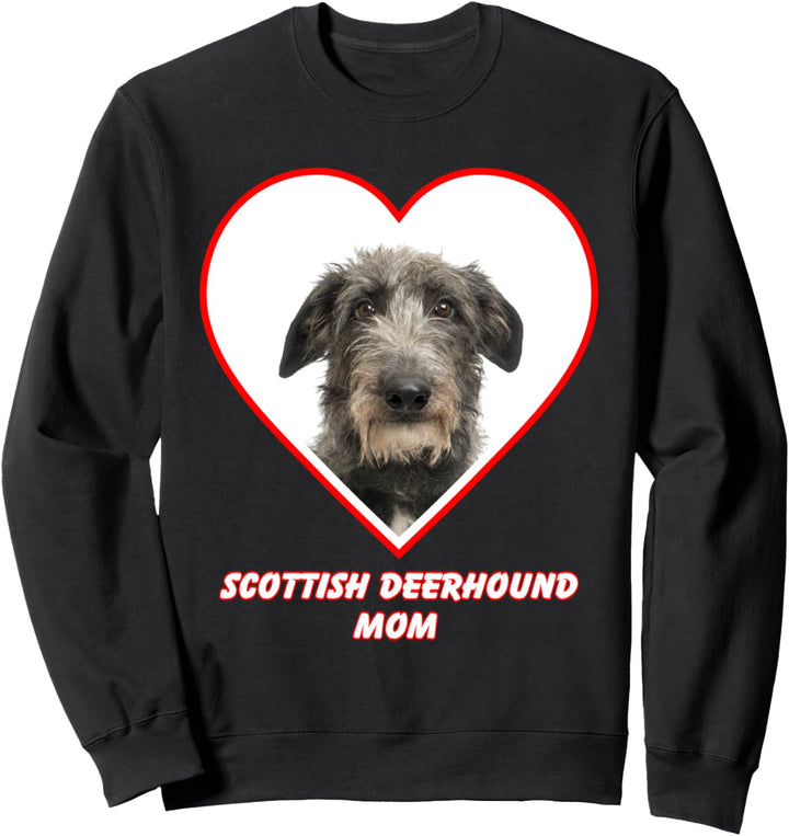 Scottish Deerhound Dog Mom Sweatshirt