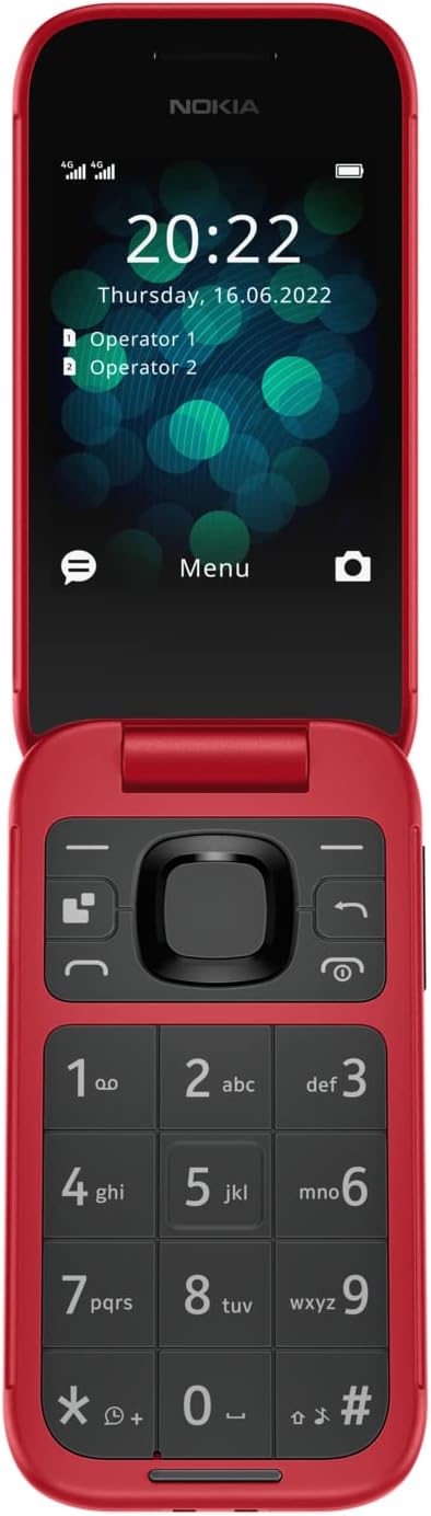 2660 Flip TA-1469 DS ACIBNF RED, Red