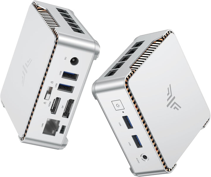 NiPoGi GK3PLUS Mini PC Ιntel Alder Lake-Ν97(bis zu 3,6 GHz), 8GB DDR4 256GB M.2 SSD Mini Desktop Com