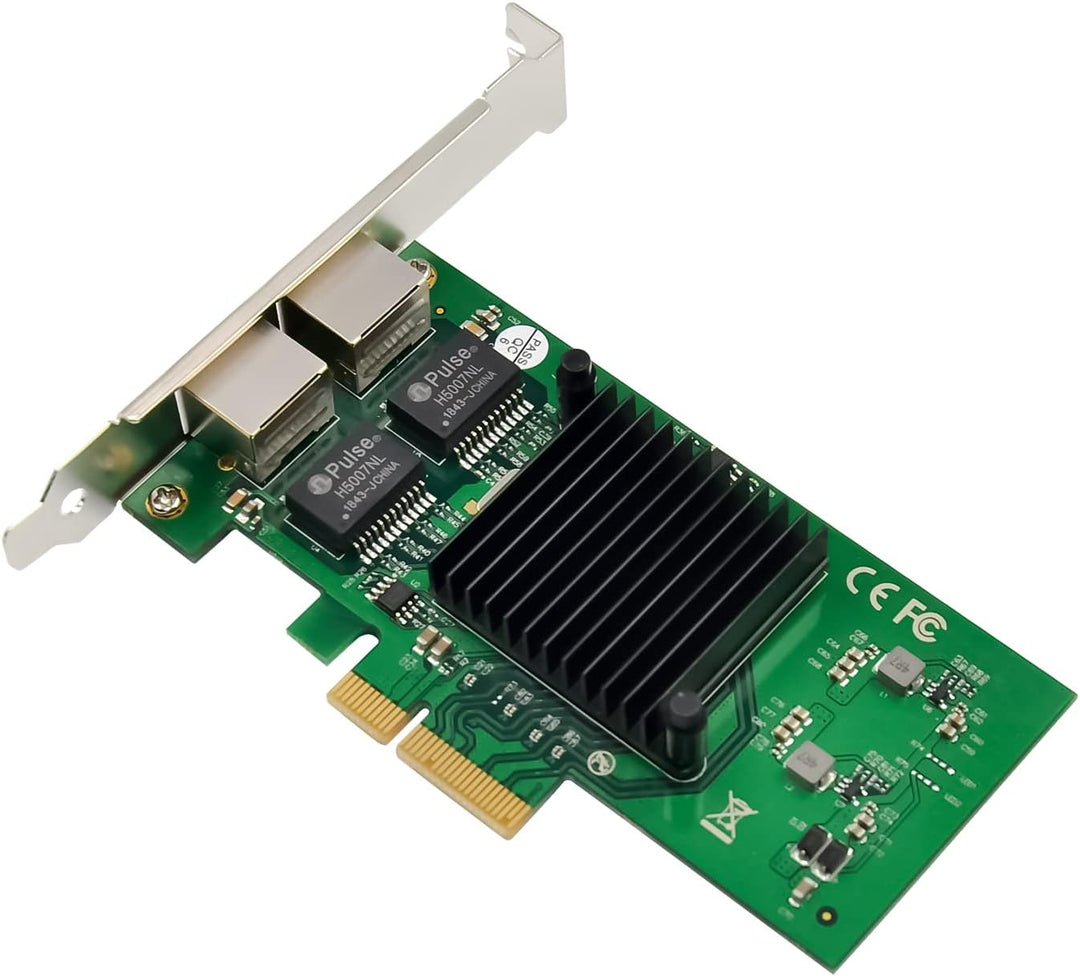 Dual-Port PCIe X4 Gigabit Netzwerkkarte 1000M PCI Express Ethernet Adapter mit Intel 82576 Zwei Port