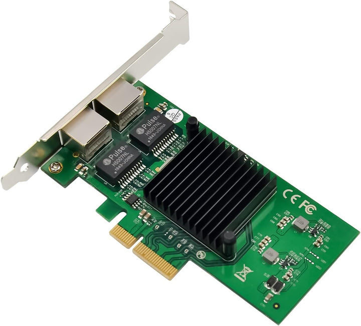 Dual-Port PCIe X4 Gigabit Netzwerkkarte 1000M PCI Express Ethernet Adapter mit Intel 82576 Zwei Port
