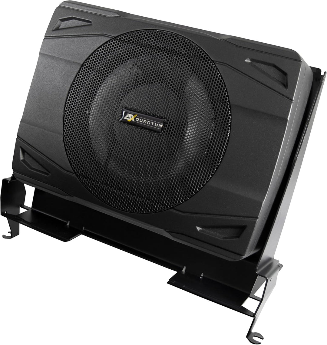 ESX QXF201P - 20 cm (8”) Subwoofer-System PASSIV kompatibel mit FIAT Ducato | incl. Montagekonsole |