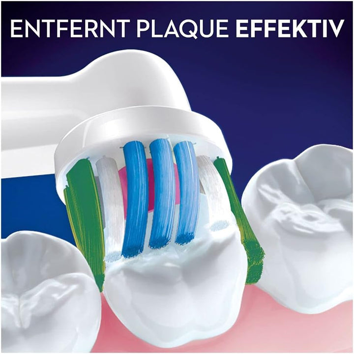 Oral-B Aufsteckbürsten 3D White 8er FFU CleanMaximizer Grüne 8 stück (1er Pack), Grüne 8 stück (1er
