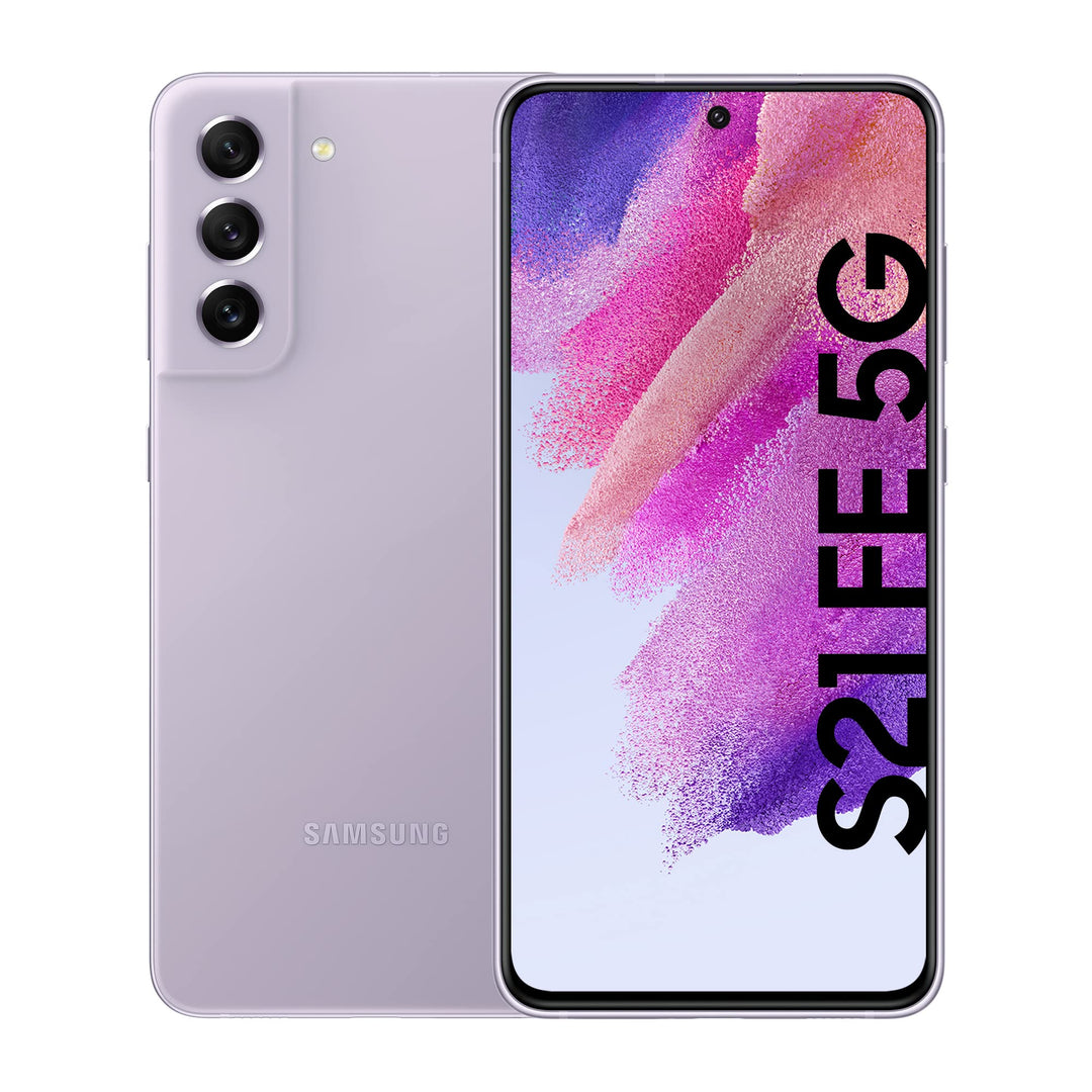Samsung Galaxy S21 FE 5G 128GB Lavender EU [16,29cm (6,4") OLED Display, Android 12, 12MP Triple-Kam