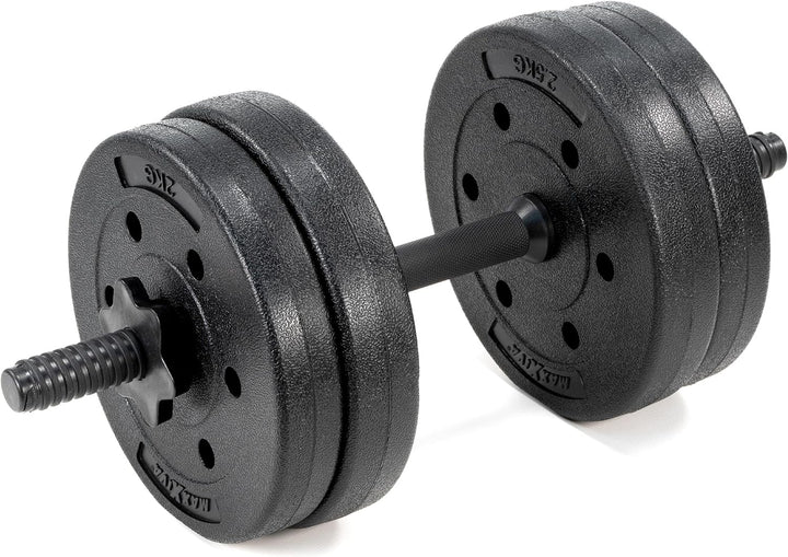 MAXXIVA Kurzhantel Set Zement Sternverschluss schwarz 2x10kg 2x15kg 2x20kg 20.0