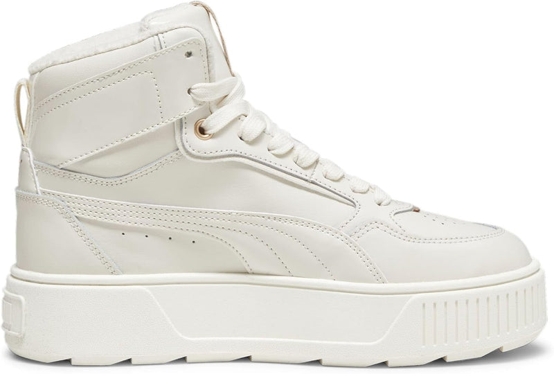 PUMA Damen Karmen Rebelle Mid WTR Sneaker 38 EU Alpine Snow Gold White, 38 EU Alpine Snow Gold White