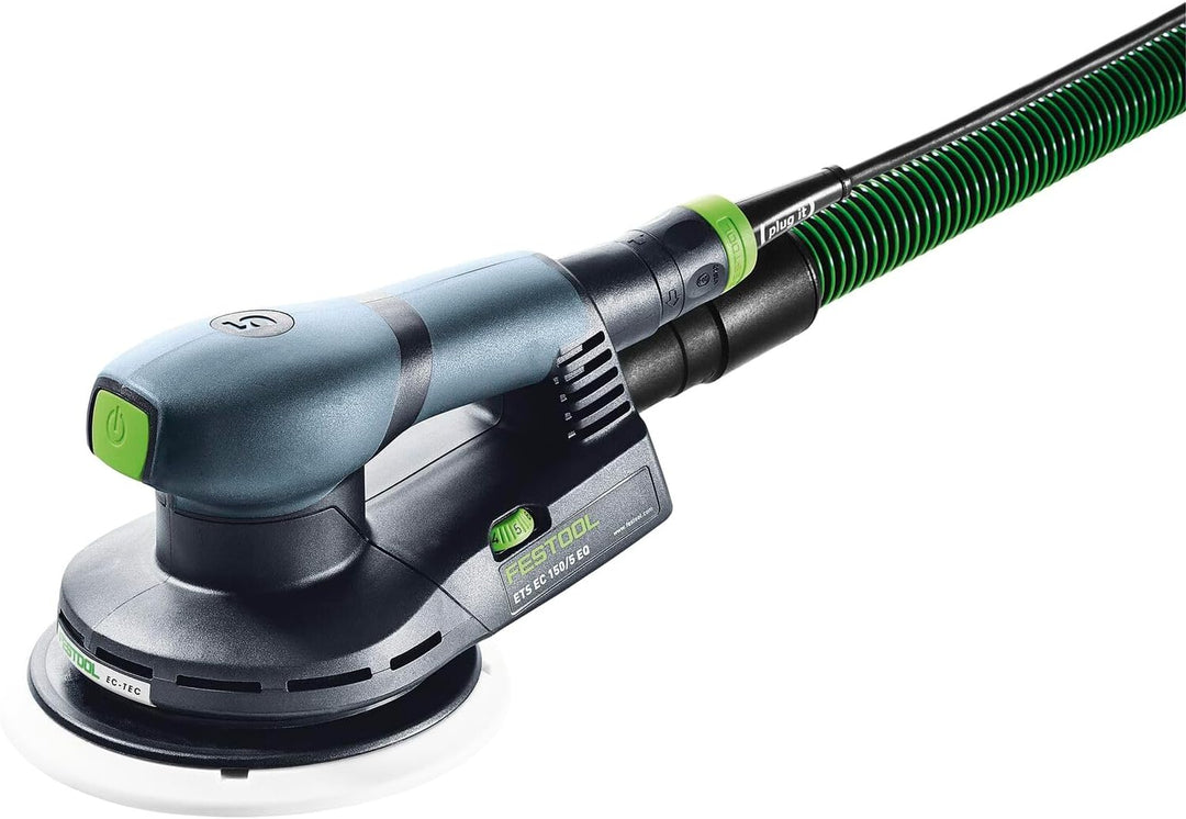 Festool Exzenterschleifer ETS EC 150/5 EQ-Plus (mit Schleifteller Ø 150 mm MULTI-JETSTREAM 2 (weich