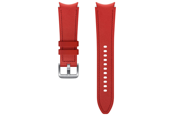 Samsung Hybrid Leather Band 20mm M/L - Red