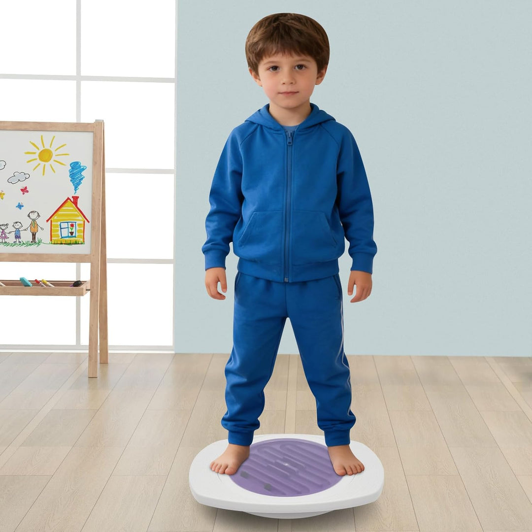 Kinder Balance Board mit Labyrinth, Geschicklichkeits- & Gleichgewichtstrainer ab 3 Jahren, fördert