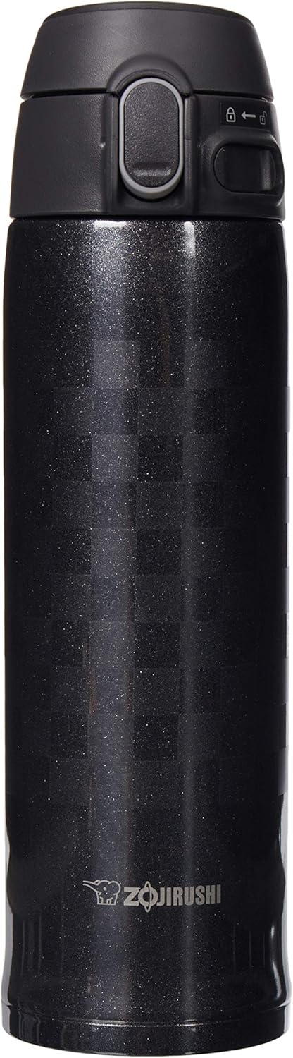 Zojirushi SM-TAE48WZ Vakuum-Isolierbecher aus Edelstahl, 473 ml, Ichimatsu Weiss 16-Ounce Ichimatsu