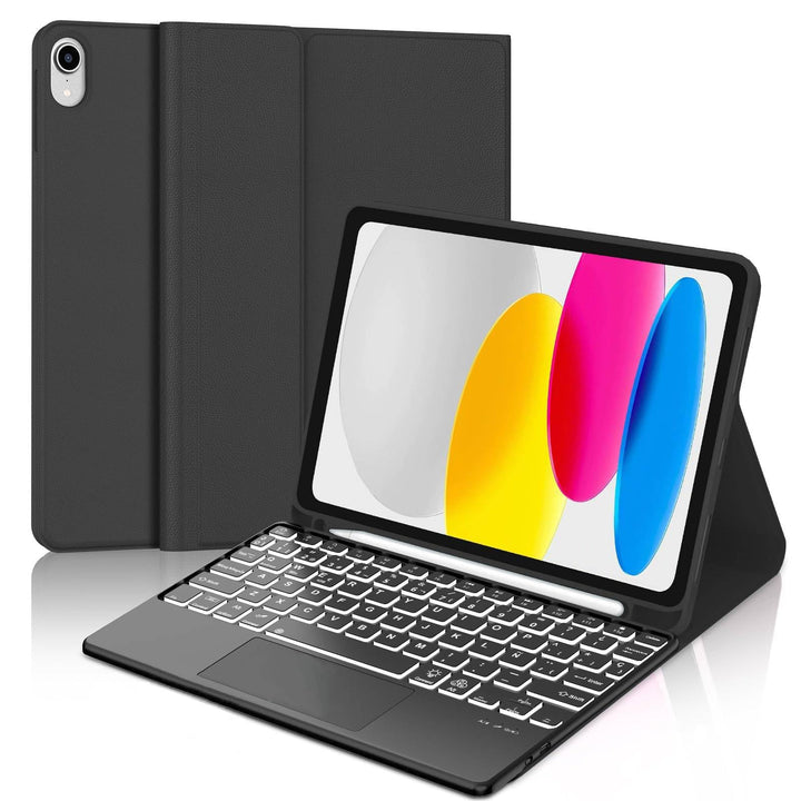 Tastatur Hülle Für iPad A16 11/10 Generation 2025/2022(11/10.9 Zoll), Hülle Mit Tastatur Für iPad 11