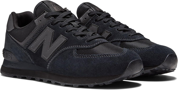 New Balance Herren 574 Sneaker 37.5 EU Triple Black, 37.5 EU Triple Black