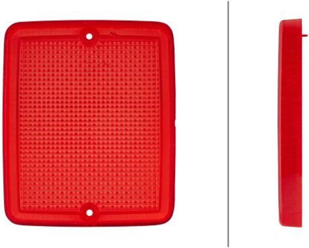 HELLA - Nebelschlussleuchte - Halogen - 24/12V - Anbau/Einbau - Lichtscheibenfarbe: glasklar - Steck