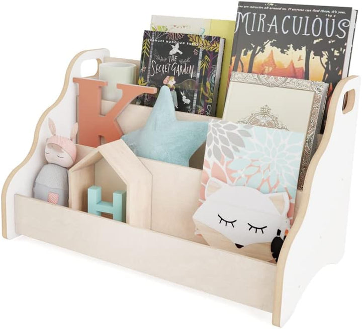 MAMOI® Bücherregal, Bücherkiste für Zimmer, Book Shelf, Buchregal, Wandregal, Bücherregal, Bücherban