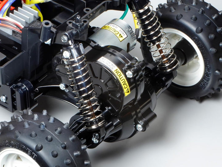 TAMIYA 58643" 1:10 RC The Grasshopper II 2017" Fahrzeug, Schwarz, Weiss, Rot, Blau