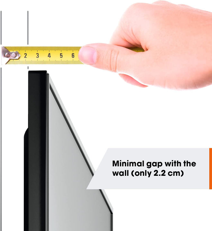 Vogel's Quick TVM 1405 Flache TV-Wandhalterung für 32-77 Zoll Fernseher, Max. 50 kg, TV Halterung ma
