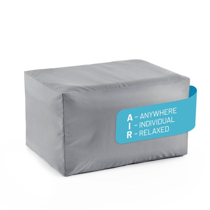 Lumaland Aufblasbarer Hocker | Outdoor Camping Sitzsack - ideal zu Sessel & Sofa | Regulierbarer Luf