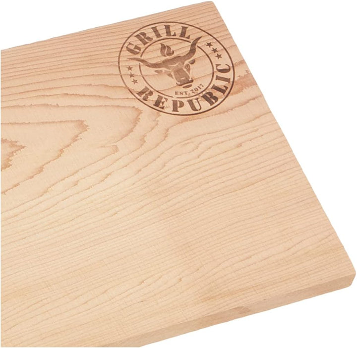 Hochwertige Räucherbretter zum Grillen für herrliches Raucharoma I Grillbretter aus reinem Zedernhol