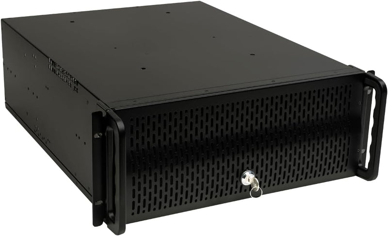 UNYKAch uk-4129 Rack-Gehäuse schwarz – PC-Gehäuse (Ablage, SGCC, Secc, ATX, Micro-ATX, 4U, Schwarz,