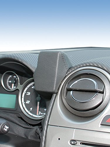 Kuda Navikonsole für Alfa Romeo Mito ab 09/08, Kunstleder, Schwarz, schwarz