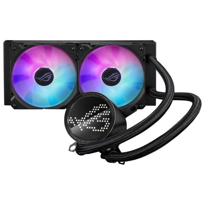 ASUS ROG Ryuo III 240 RGB All-in-One-Flüssig-CPU-Kühler (2x adressierbare 120 mm ARGB Radiatorlüfter
