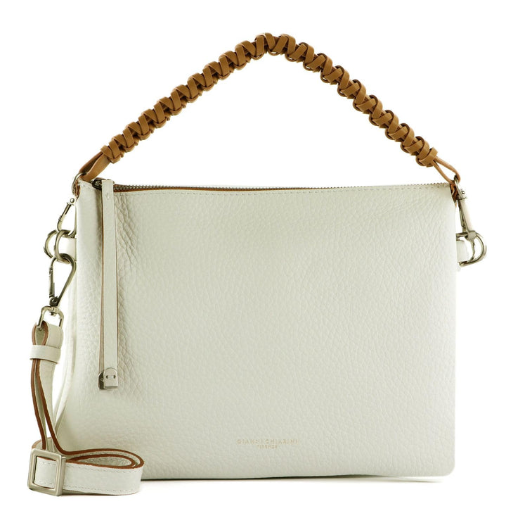 GIANNI CHIARINI Mia Crossbody Bag Bianco - Nature