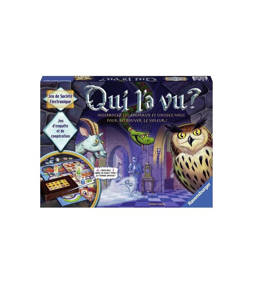 Ravensburger - Wer hat es gesehen? - Gesellschaftsspiel für Kinder - von 2 bis 4 Spieler ab 6 Jahren