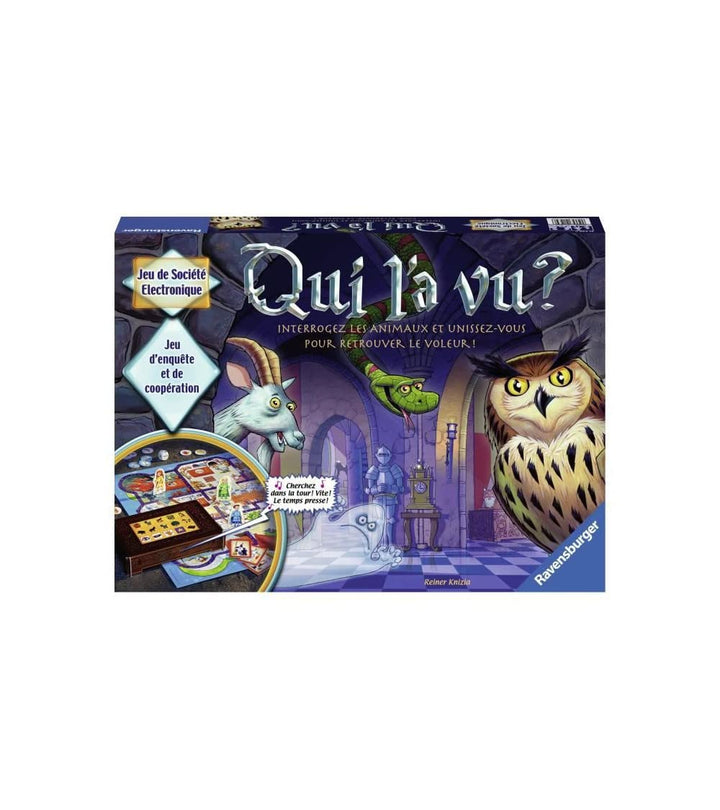 Ravensburger - Wer hat es gesehen? - Gesellschaftsspiel für Kinder - von 2 bis 4 Spieler ab 6 Jahren