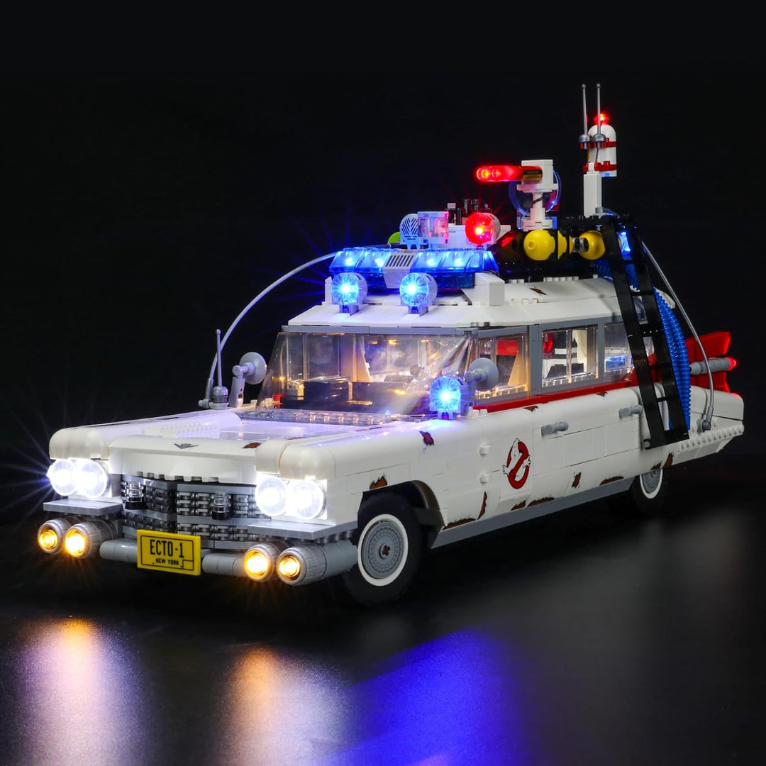 BRIKSMAX Led Beleuchtungsset für Lego Creator Ghostbusters™ ECTO-1 - Compatible with Lego 10274 Baus