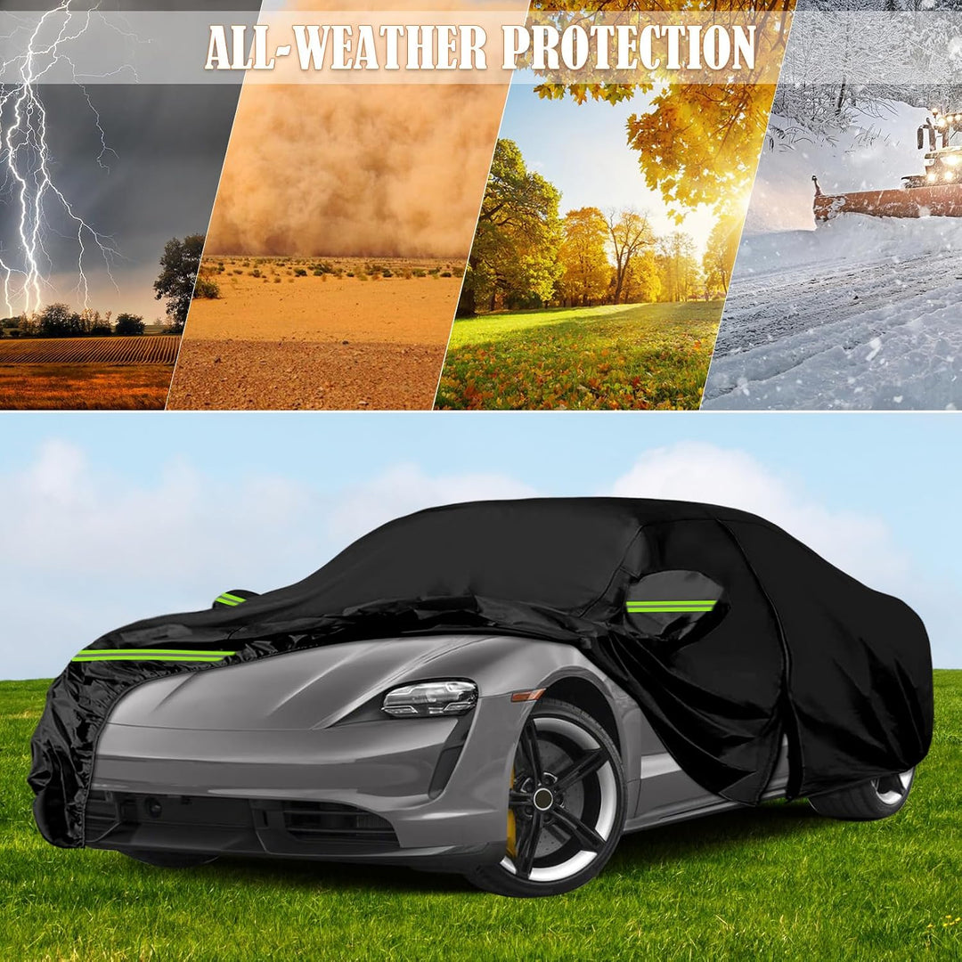 wasserdichte Autoabdeckung Ersatz für 2019-2025 Porsche Taycan 4-Door Sedan (Nicht für Cross/Sport T