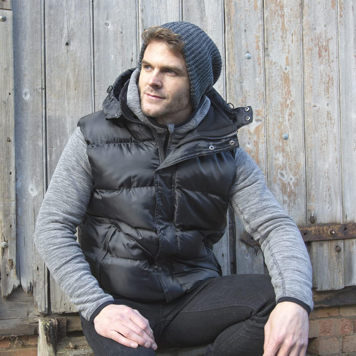 Result Herren R223x Core Nova Lux Gepolsterte Weste 3XL Navy, 3XL Navy