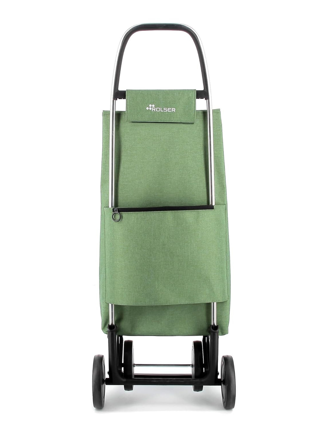 Einkaufstrolley Rolser Big Tweed 4 Räder - Grün 4 Räder Grün, 4 Räder Grün