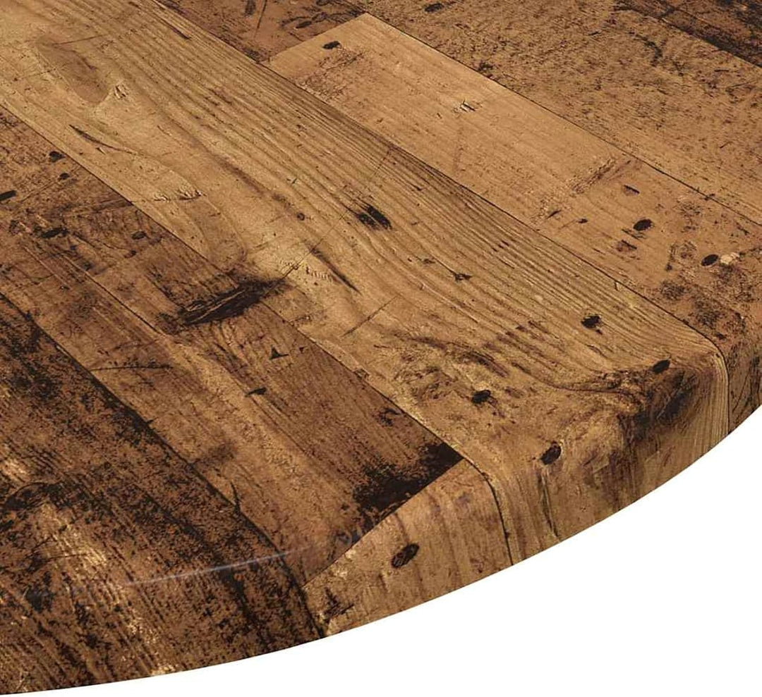 Homgoday Tischplatte Altholz 40 x 40 x 1.5 cm Holzwerkstoff Desktop Model880389