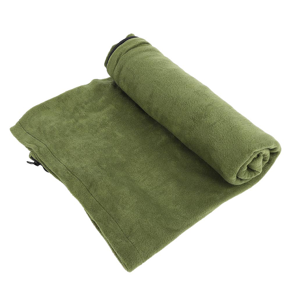 Schlafsack - Outdoor Camping Wandern Umschlag Tragbare Polar Fleece Anti-Pilling Schlafsack