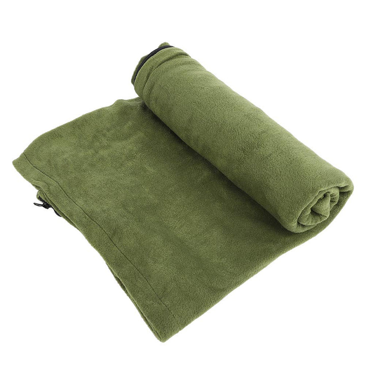 Schlafsack - Outdoor Camping Wandern Umschlag Tragbare Polar Fleece Anti-Pilling Schlafsack