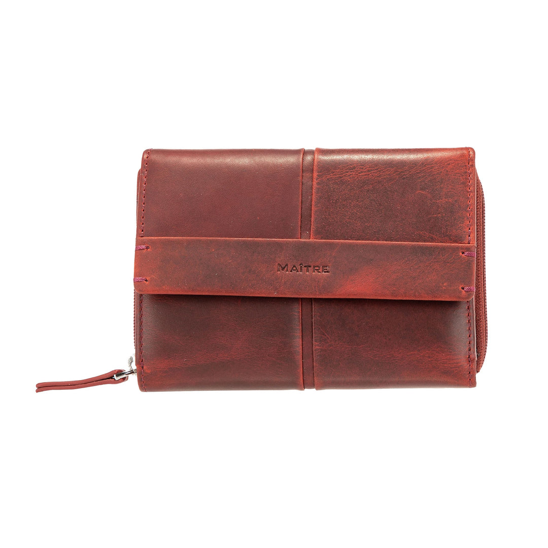Maitre - Birkenfeld Diethilde Purse MH14FZ Rot Farbe:rot / Material:textile,leather, Farbe:rot / Mat
