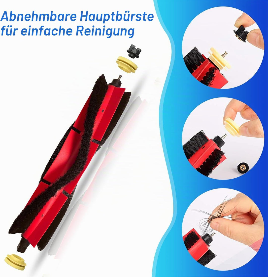 Ersatzteile Zubehör für Xiaomi Roborock S5 Max S6 MaxV S6 Pure S6 Max S50 S51 S55 S5 S60 S65 S6, 2 H