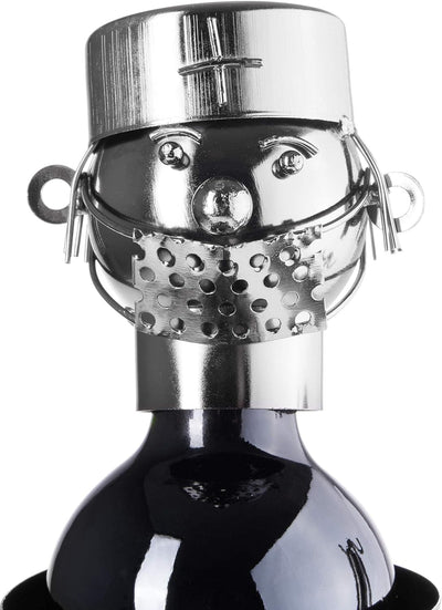 Brubaker Weinflaschenhalter Chirurg - Metall Skulptur inklusive