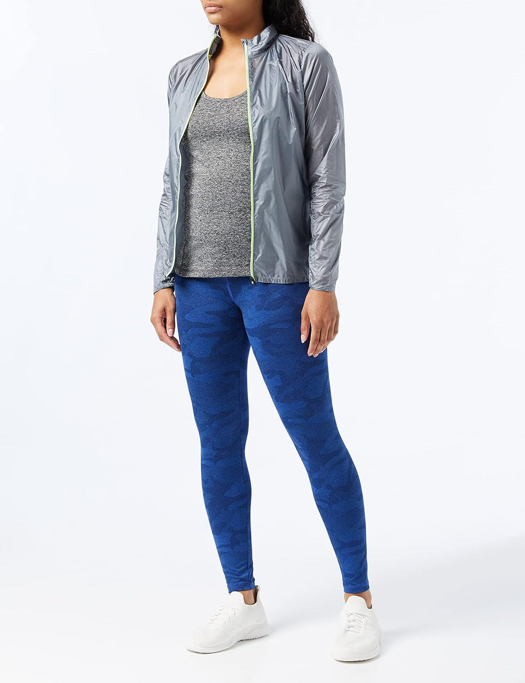 Mizuno Damen Aero Jacke S Heather, S Heather