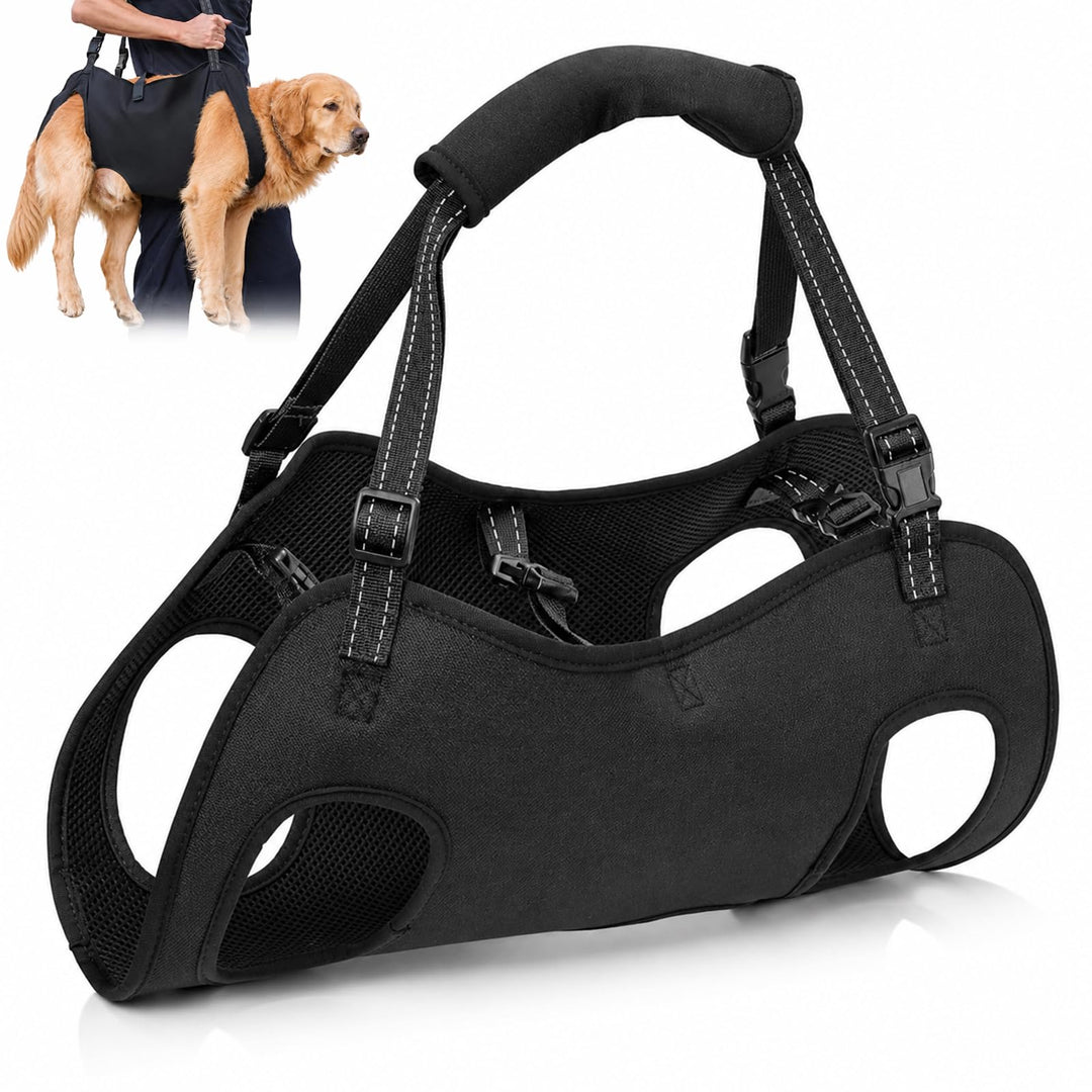 Tragehilfe Hund Gross, Hunde tragehilfe, Tragegeschirr Hund, Arthrose Geschirr Hund, Hundehebegeschi