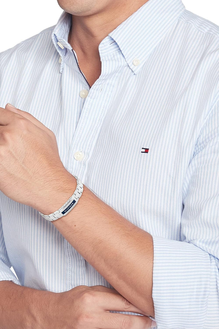 Tommy Hilfiger Jewelry Armband mit Knebelverschluss für Herren aus Edelstahl aus Edelstahl - 2790485