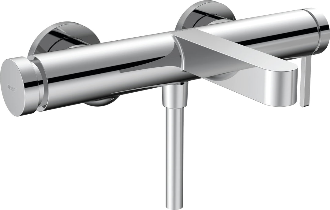 hansgrohe Wannenarmatur Finoris, Aufputz Badarmatur für 2 Funktionen, Chrom Chrom Wanne, Chrom Wanne